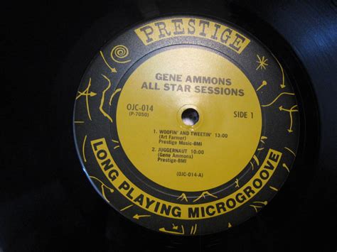 Lp ジーン アモンズ Gene Ammons All Star Sessionsジャズ一般｜売買されたオークション情報、yahooの