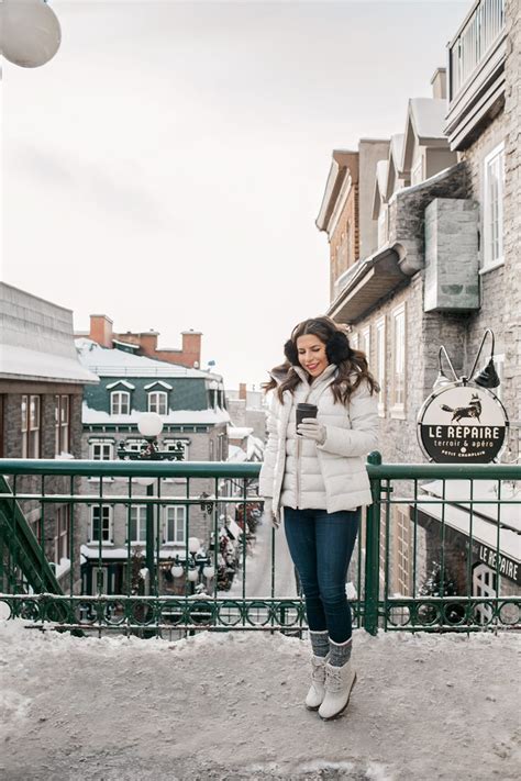 Weekend Getaway In Quebec City Olivia Jeanette Winter Outfits