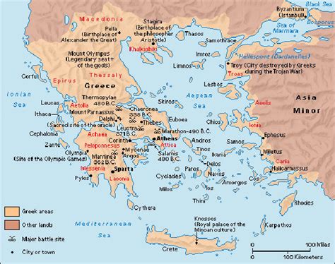 Physical Map Of Greece United States Map