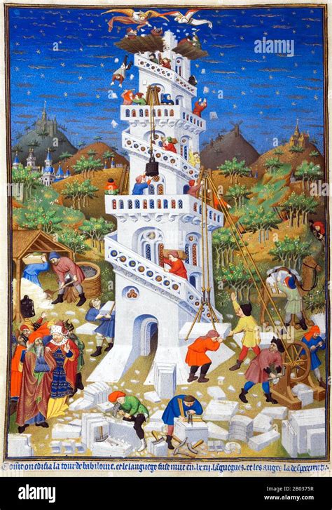 La Torre De Babel Según El Libro De Génesis Era Una Enorme Torre