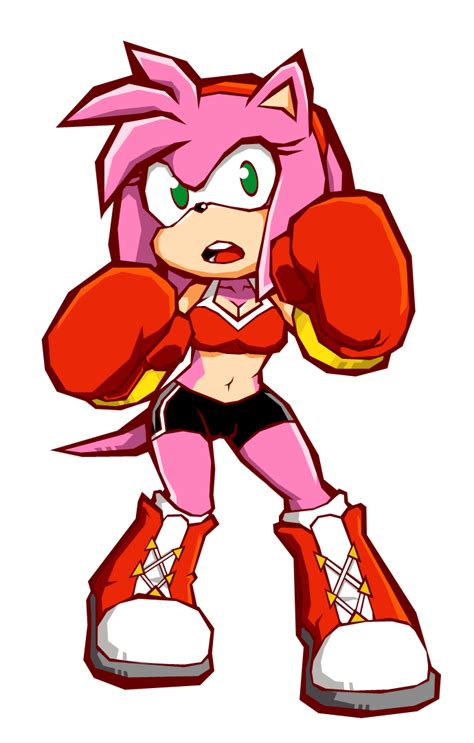 Boxercise By Leatherruffian Sonic Fan Art Amy The Hedgehog Sonic