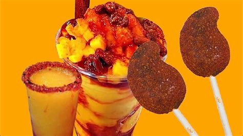 They're equally delicious as a dinnertime staple — where their indulgent. How to make a Mexican candy Mangonada and shot - YouTube ...