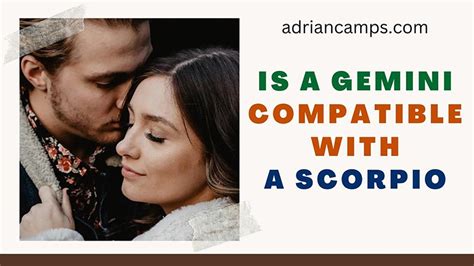 Is A Gemini Compatible With A Scorpio An Unexplained Match Adriancamps Horoscope Psychic
