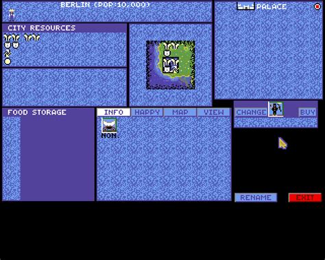 Screenshot Of Sid Meiers Civilization Amiga 1991 Mobygames