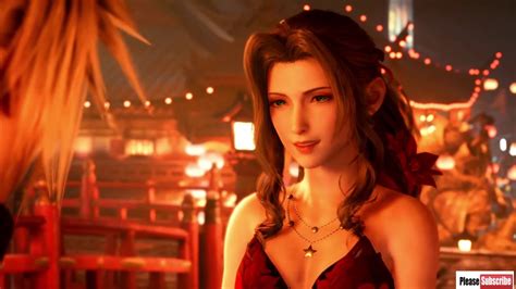 Final Fantasy 7 Remake Cloud Sees Aerith In Sexy Outfit Don Corneo Side Quest Youtube