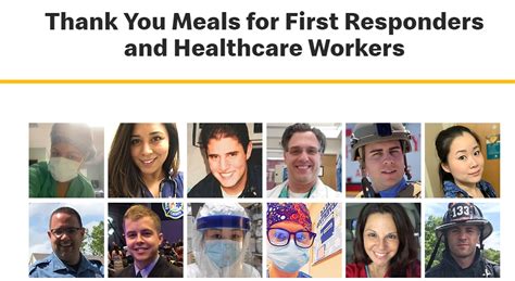 Starting thursday at 10 a.m. FREE McDonald's Meals for First Responders and Healthcare ...