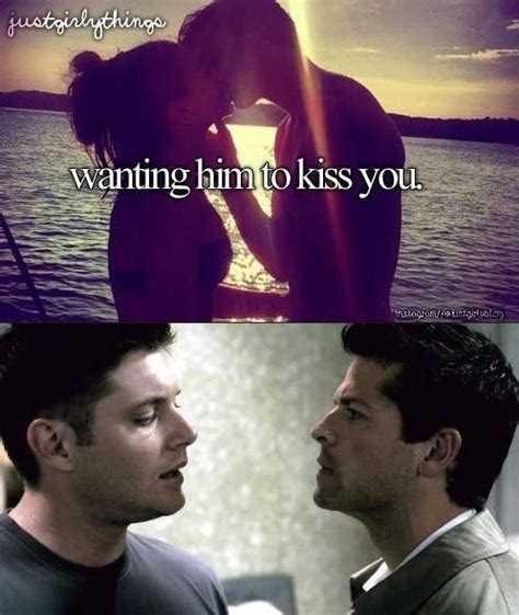 Cockles Destiel Kiss You Fictional Characters Fantasy Characters
