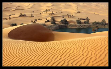 Oasis Libya Desert Travel Deserts Of The World Libya