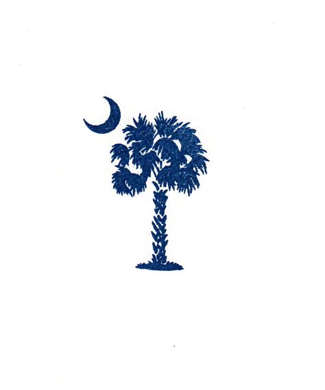 Vector Image Of South Carolina Palmetto And Moon Clipart Best