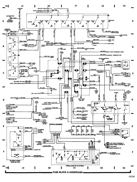 1995 Ford Bronco Wiring Diagram