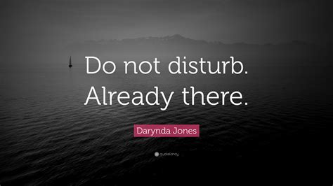 Darynda Jones Quote Do Not Disturb Already There