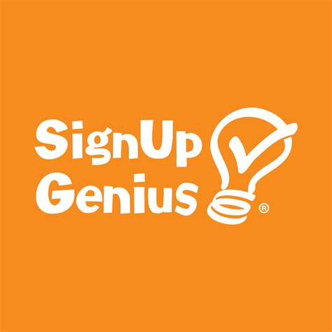Sign Up Genius Logo Logos And Guidelines · Sign Up Examples · What