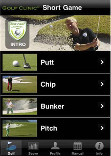 With the recent release of the apple watch 6, many golfers are looking for golf apps that work with an apple watch so they can improve their game. Golf Clinic Short Game Golf App Review - Golfalot