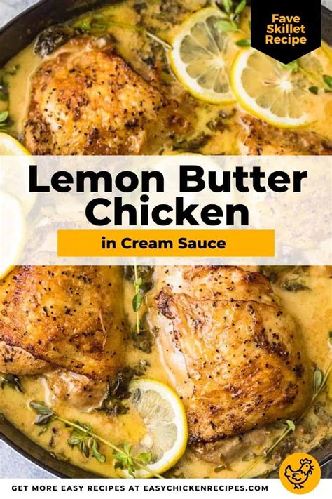 Lemon Butter Chicken Recipe Creamy Easy Chicken Recipes Video
