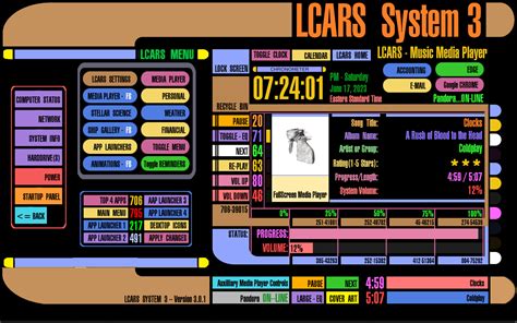 Another Lcars Menu Redesign Concept For V31 By Pashaak On Deviantart