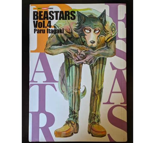 Manga Beastars — Volume 4 Shopee Brasil