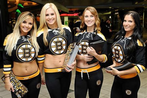 Boston Bruins Ice Girls Ice Girls Ice Hockey Girls Hockey Girls