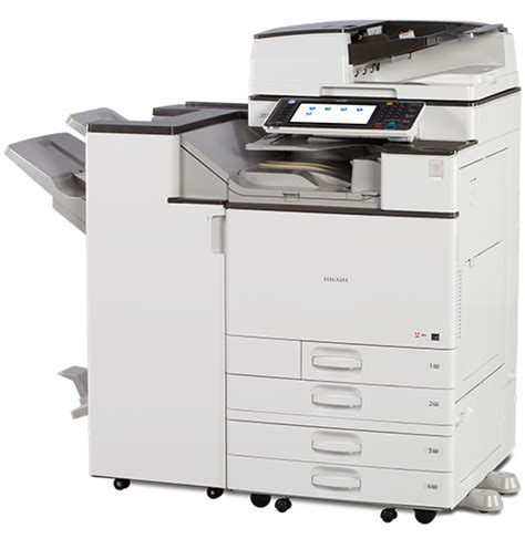 The conventional work flow and ui are adopted. MP C4503 Performance Color Laser Multifunction Printer | Ricoh USA