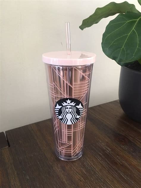 Starbucks Rose Gold Venti Tumbler On Mercari Starbucks Mugs