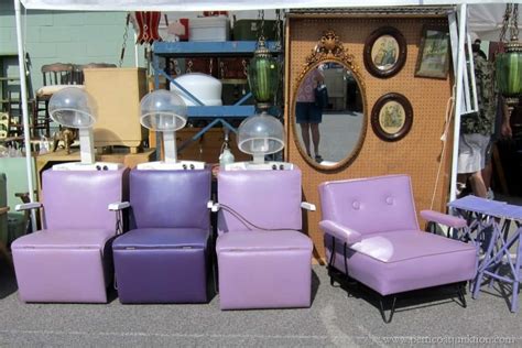 Vintage hair dryer chair vintage hair dryer chair teal beauty. Vintage Purple Chairs {The Hair Dryer Beauty Shop Kind ...