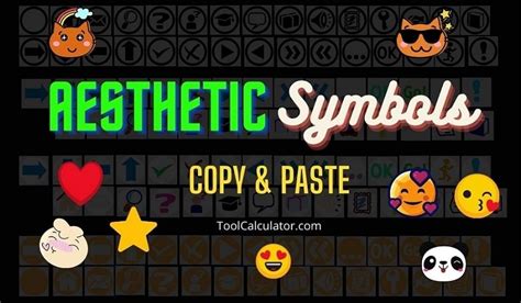 Aesthetic Symbols Copy And Paste