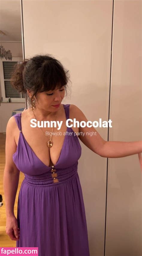 Sunny Chocolat Fapello