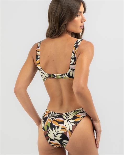 Billabong Tales From The Tropics Ava Bikini Top In Night Tropic Fast