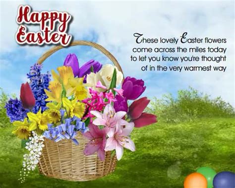 Warmest Easter Wishes Free Flowers Ecards Greeting Cards 123 Greetings