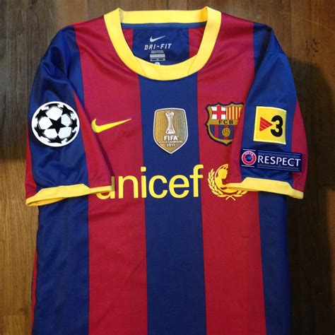2010 2011 Fc Barcelona Home Jersey A Photo On Flickriver