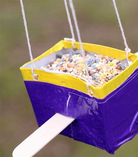 How To Make A Diy Upcycled Bird Feeder With Kids Honestly Modern