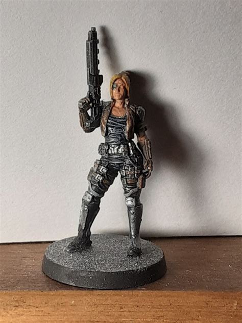 3d Printable Gabriela Bounty Hunter Collection By Print Minis