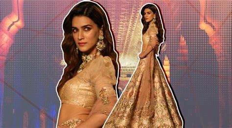 Kriti Sanon Looks Lovely As She Turns Showstopper For Designers Shyamal And Bhumika At India
