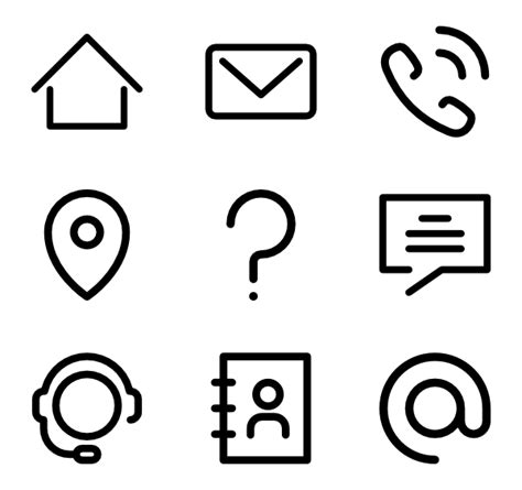 Contacts Icon 17460 Free Icons Library