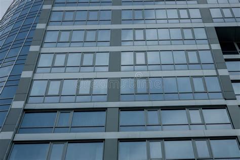 Modern Office Building With Glass Windows Stock Photo Image Of
