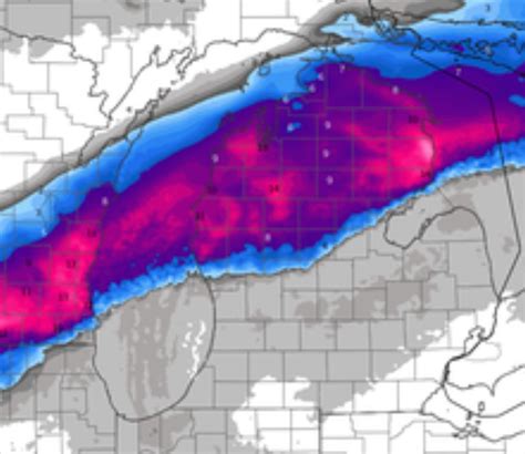 Winter Storm Warning Expands Across Northern Lower Michigan Latest