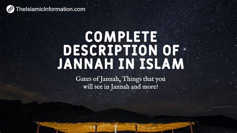 Jannah Description How Jannah Looks Like Levels Gates And Things The Islamic World In