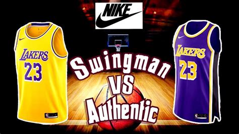 Nike Swingman Vs Authentic Jersey Comparison Youtube