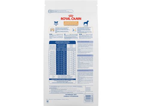 Royal canin canine gastrointestinal low fat dry dog food has 242 calories per cup. Gastrointestinal Low Fat™ Dry Dog Food - Royal Canin