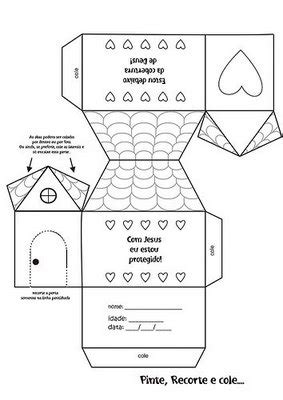 learning  fun house worksheets