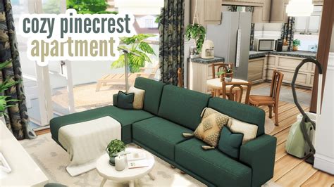 Cozy Pinecrest Apartment The Sims 4 Speed Build Youtube