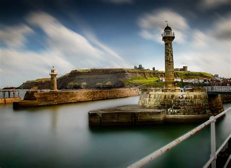 Lighthouse Whitby United Kingdom Photo By Tomas Kalibatas