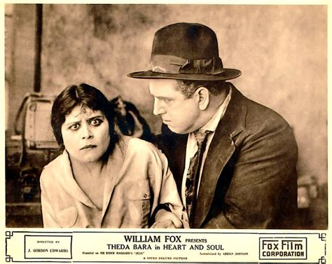 Heart And Soul From Left Theda Bara John Webb Dillon 1917 Tm And Copyright 20th Century Fox