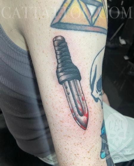vinland saga dagger by justin chui tattoonow