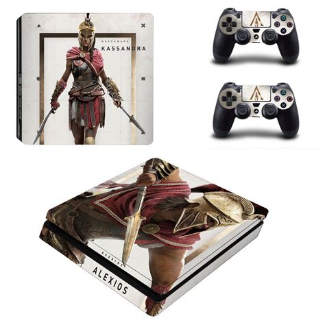 Assassins Creed Odyssey Sticker For Ps Slim And Controllers Design My