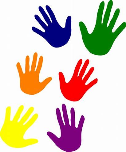 Hands Clipart Colorful Colors Ladder Clip Various
