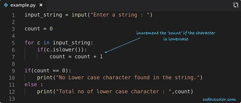 Find The Total Number Of Lowercase Characters In A String Using Python