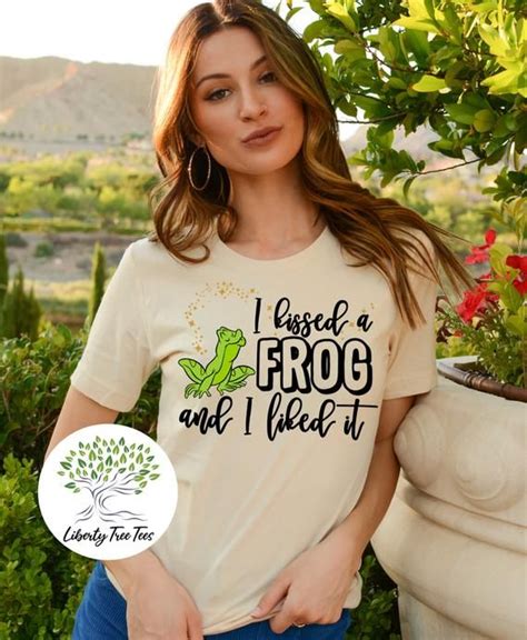 I Kissed A Frog And I Liked It Shirt Disney Shirts Disney Etsy In 2021 Womens Disney Shirts