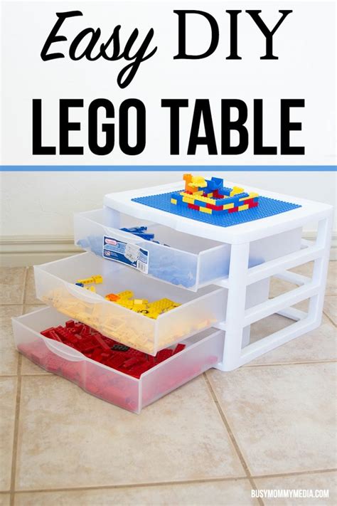 Easy Diy Lego Table