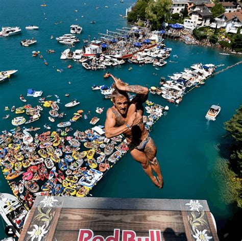 Taking The Leap With Red Bull Cliff Diving Extreme Sports Edition Swimming World News