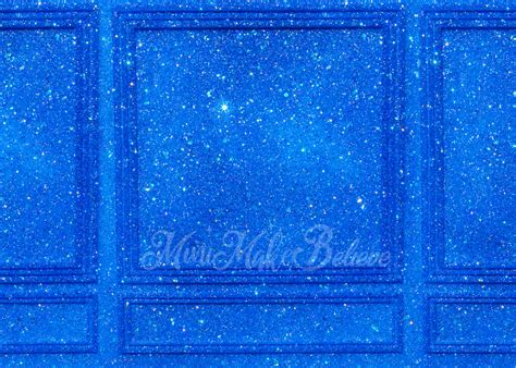 Kate Blue Sparkle Glitter Wall Backdrop For Photography Katebackdrop